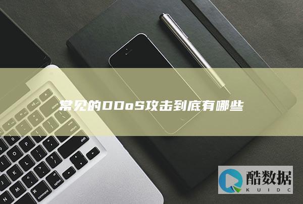 常见的DDoS攻击到底有哪些