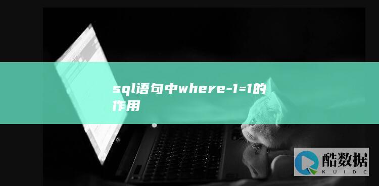 sql语句中where-1=1的作用